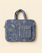 Neel Quilted Laptop Bag