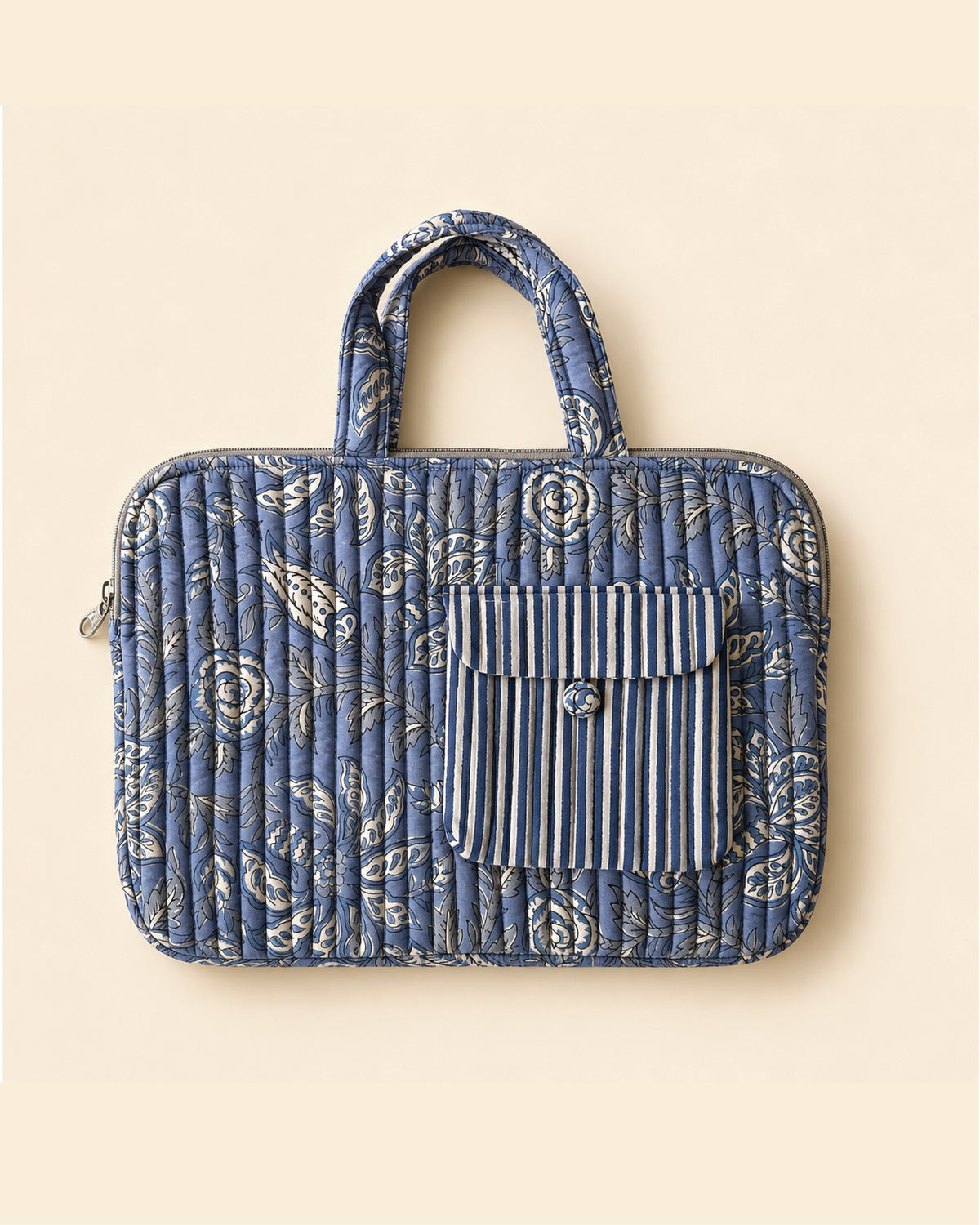 Neel Quilted Laptop Bag