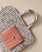 Anaar Quilted Laptop Bag