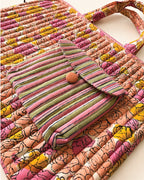 Gulab Quilted Laptop Bag